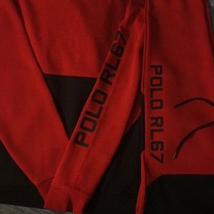 Polo sweat suit..